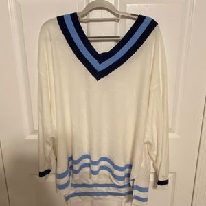 Chaps sweater blouse